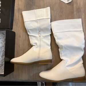 Women's White Boots